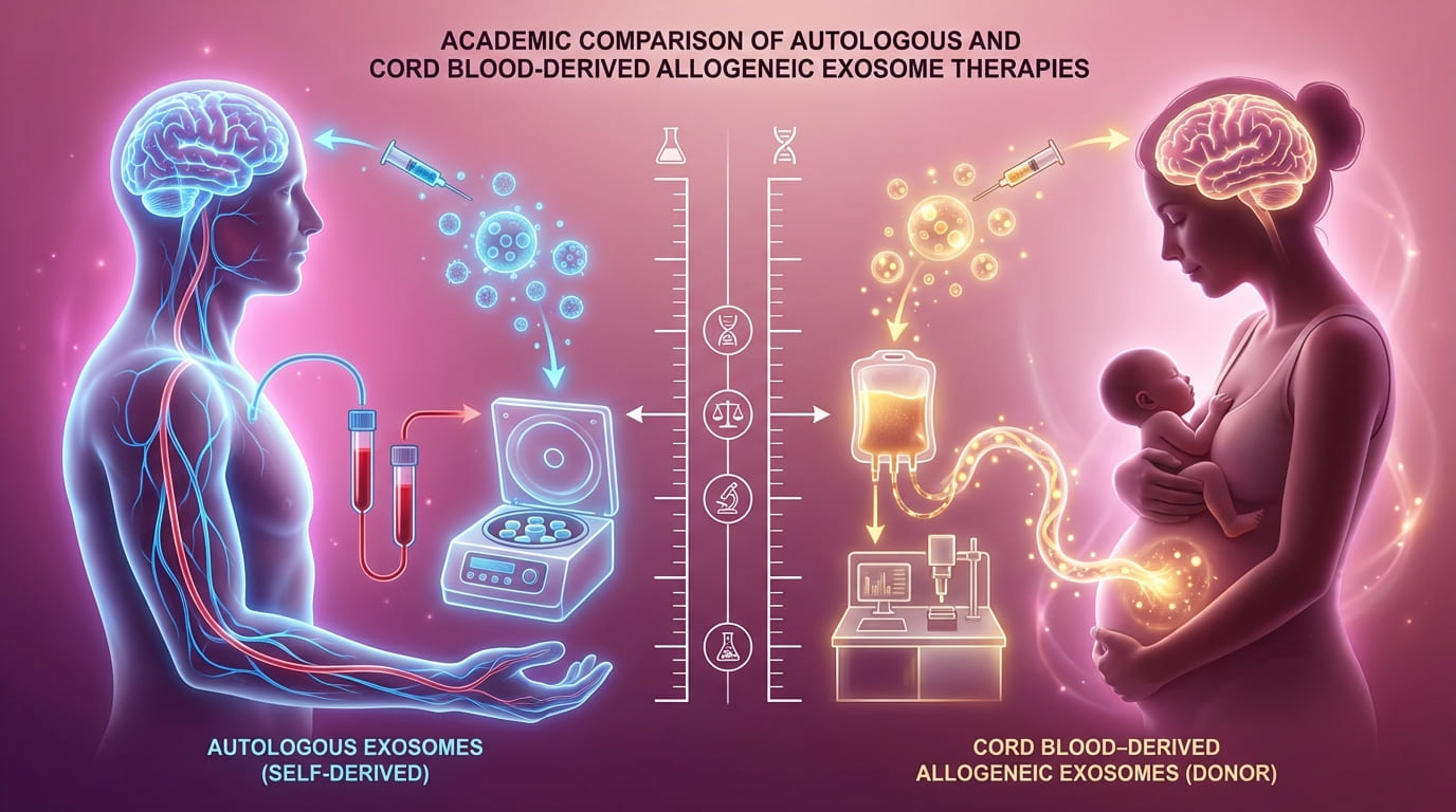 Otolog ve Bebek Kordonu Kaynaklı Allojenik Exosome Tedavilerinin Akademik Karşılaştırması